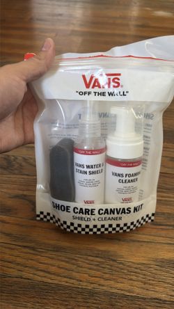 Cleaning shoes (vans)
