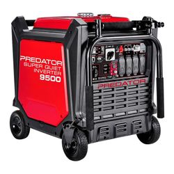 PREDATOR 9500 Watt SUPER QUIET Inverter Generator with CO SECURE Technology, EPA