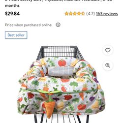 Boppy Shopping Cart And Highchair Cover