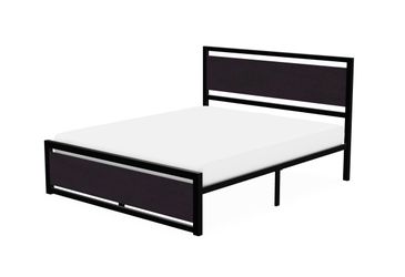 Queen size metal bed frame
