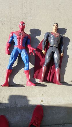 Life sized superheroes