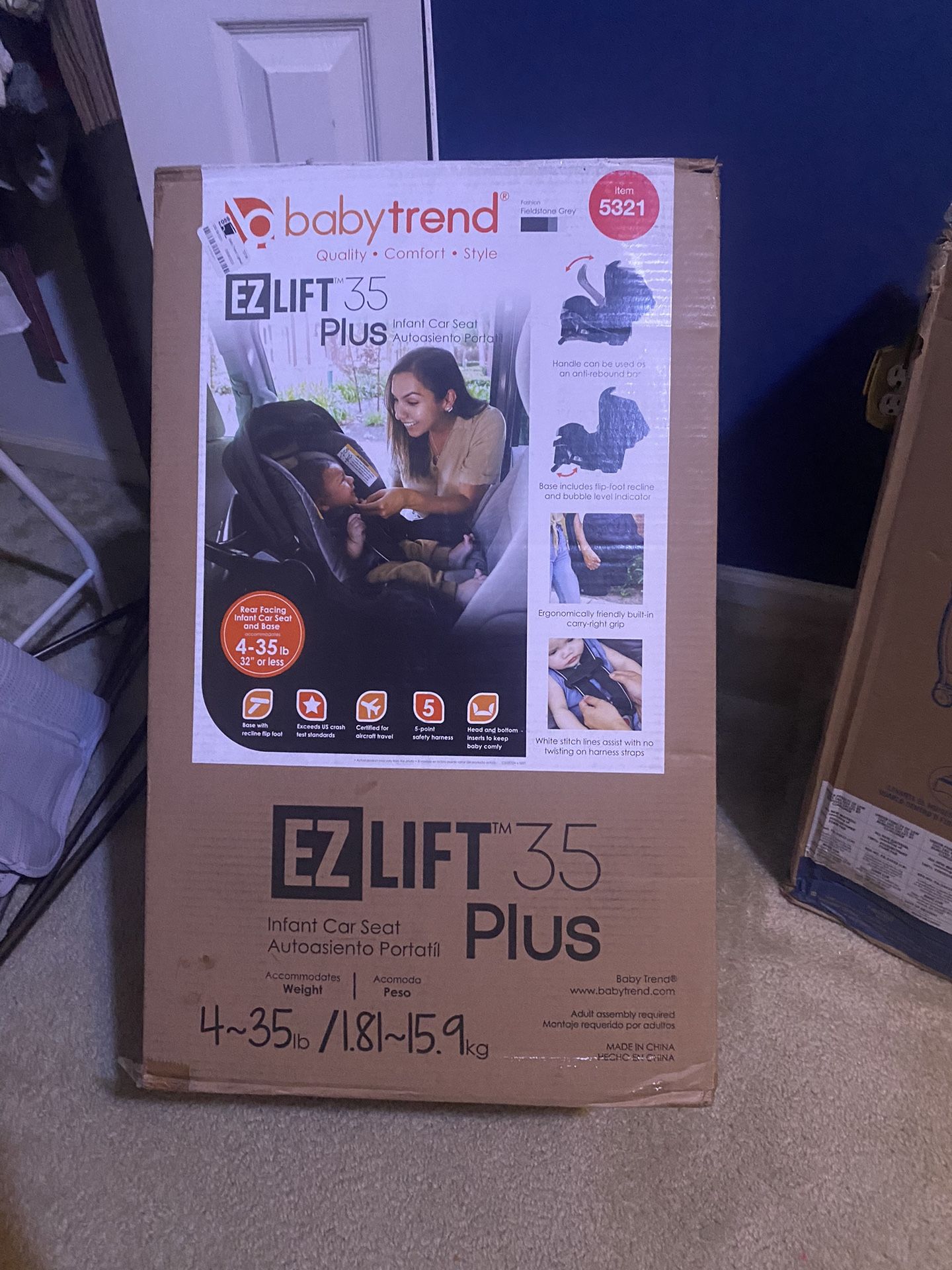 Baby Trend EZ Lift 35 Plus Car Seat