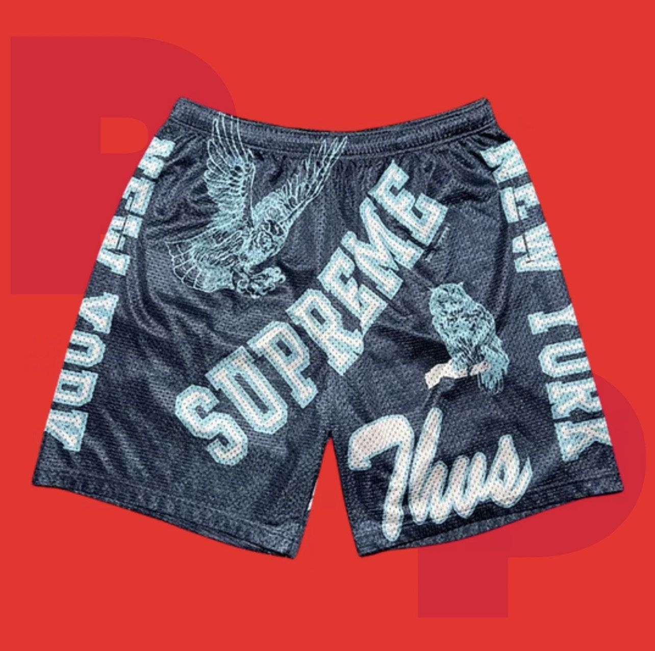 Supreme Varsity Mesh Short (Large)
