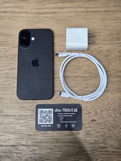 📱 iPhone 16 | 128GB | Black | Unlocked (Any Carrier)
