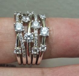 Sterling silver 925 ring size 7”. New