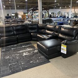 Black Sectional 
