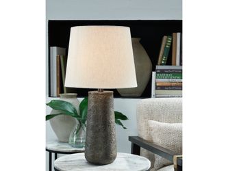 Chaston Antique Bronze Finish Table Lamp (Set of 2)