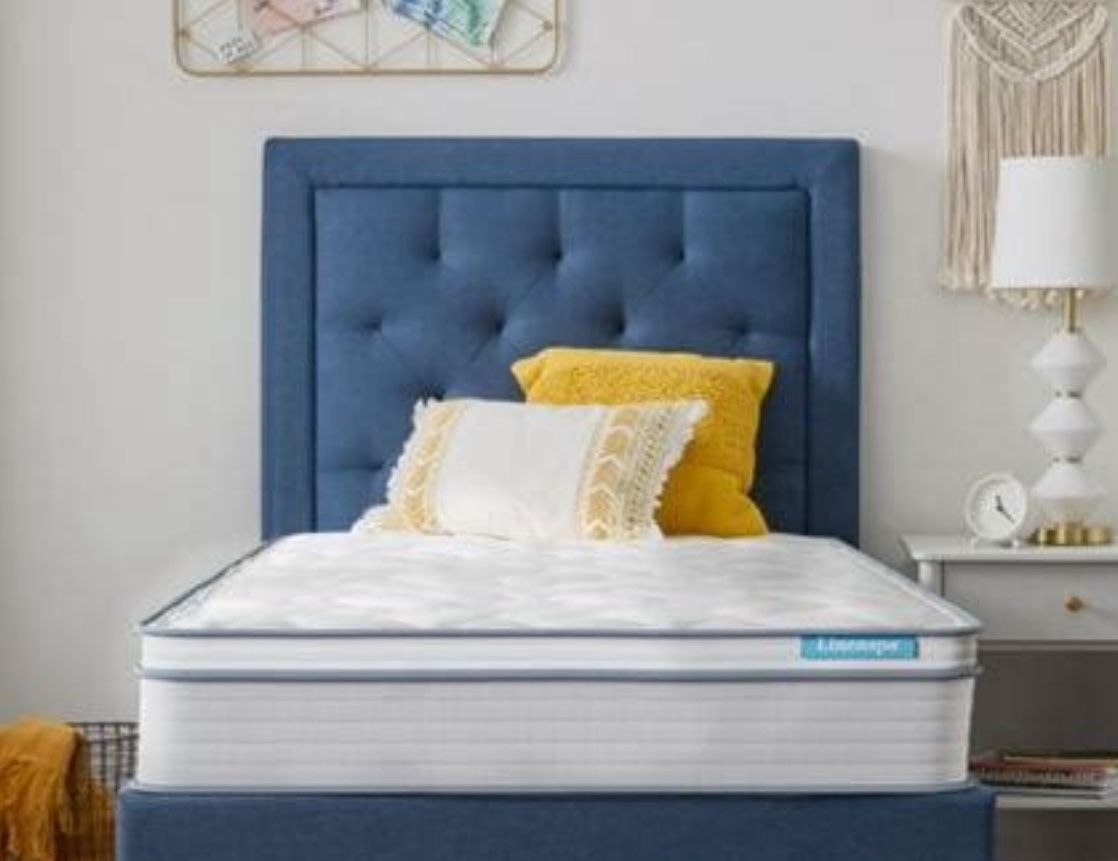 NEVER USED! Brand New! Linenspa Dreamer King 8” Inch Gel Memory Foam Innerspring Hybrid Mattress