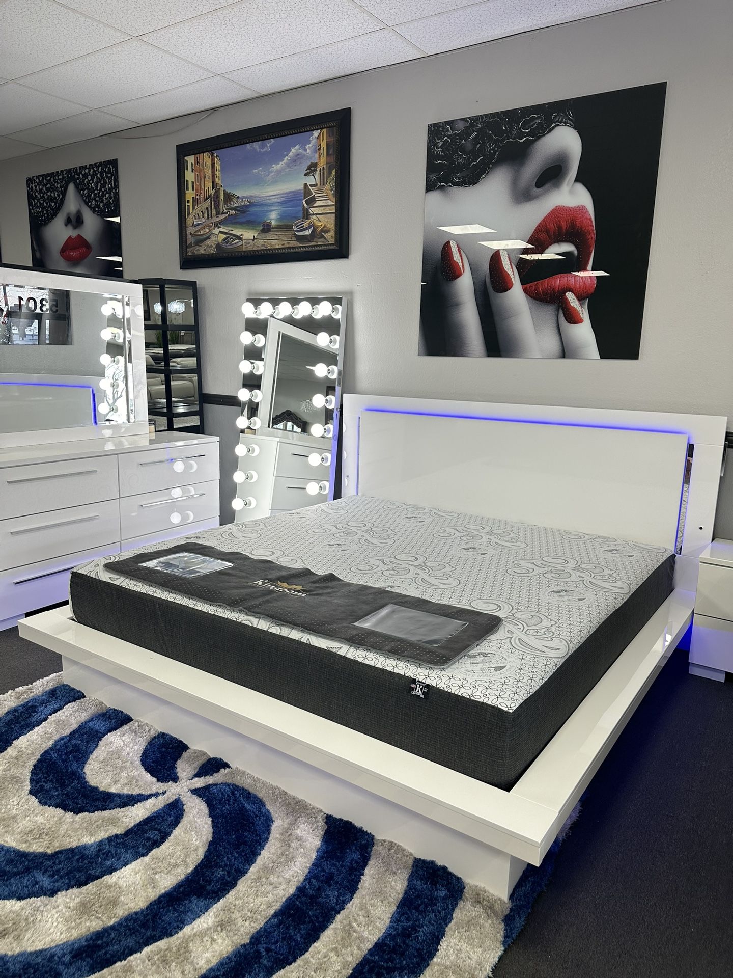 4PC King Bedroom Set