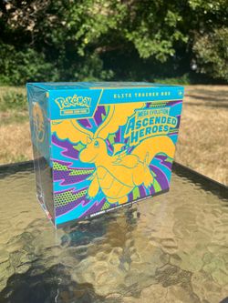 Pokémon Mega Evolution Ascended Heroes Elite Trainer Box Sealed New