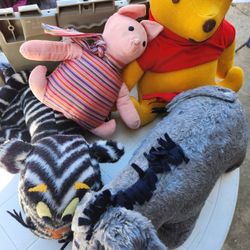 Winnie The Pooh Plushies 