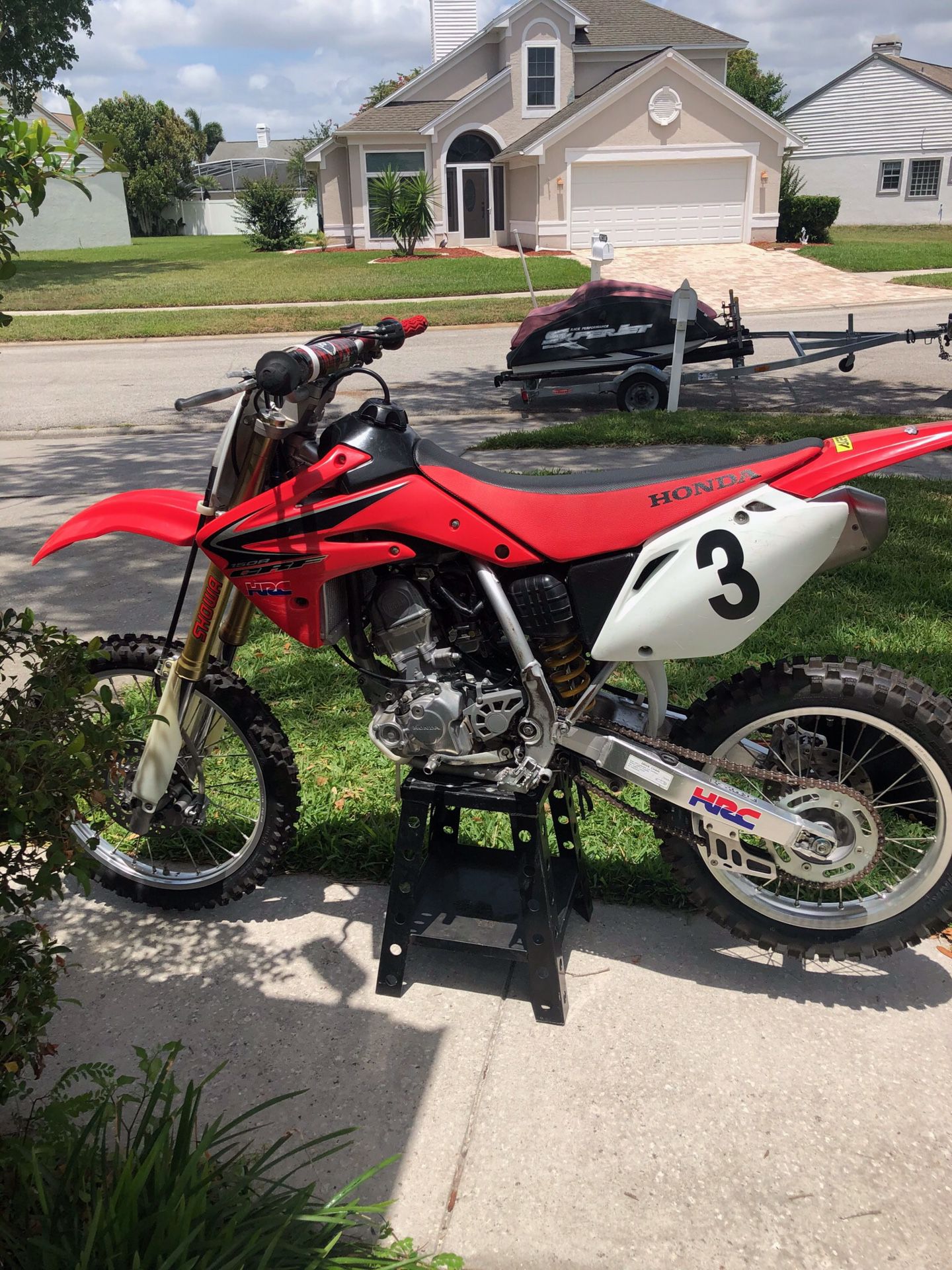 2008 Honda CRF150R / RB Big Wheel w/Title HRC Competition only motorcycle