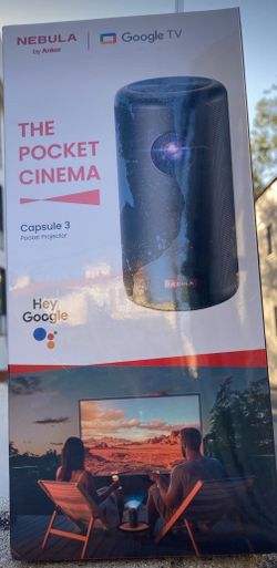 Brand new nebula capsule 3 mini projector
