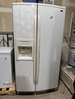 FREE White Side-by-Side Refrigerator