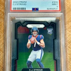 2023 Prizm RC CJ Stroud PSA 9 