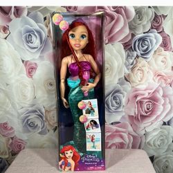 Sold Out DISNEY mermaid Huge 32 Inch Doll BRAND New. 