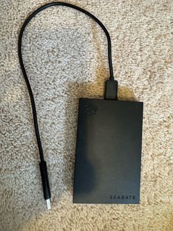 seagate external hard drive  2T