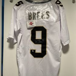 NFL Brees Signed New Orleans Jersey