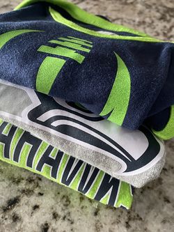 (x3) 24m Seahawks Onesies
