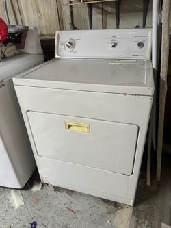 Kenmore White Front-Load Electric Dryer