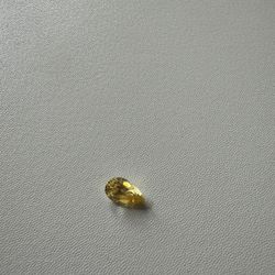 Cubic Zirconia Pear Shaped 3.5 Carat Stone 
