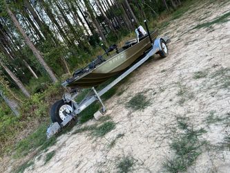 16 Foot Jon Boat And Trailer