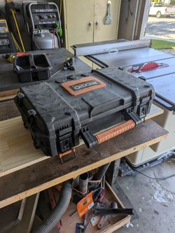 Ridgid pro gear tool box