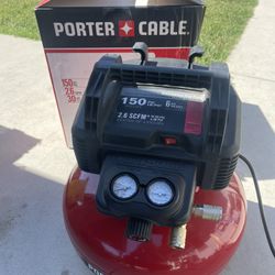 Porter-Cable 6 Gal. 150 PSI Portable Electric Pancake Air Compressor