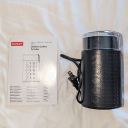 Coffee Bean Grinder, Milk Frother, And Turkish Coffee Pot Set