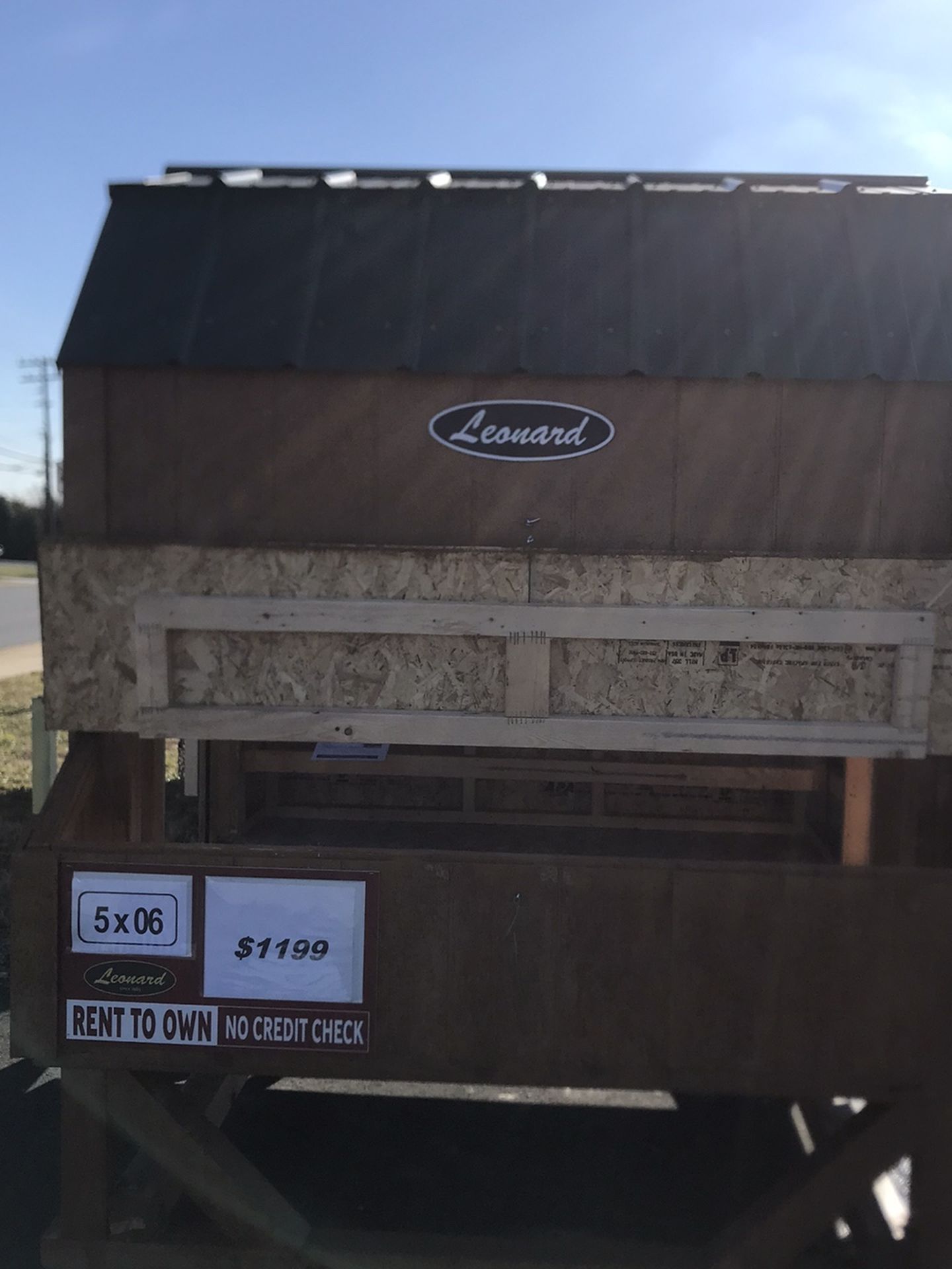 Chicken Coop 5X6 (Traditional Style)