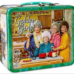 The Golden Girls Cast Retro Metal Tin Lunch Box - NEW