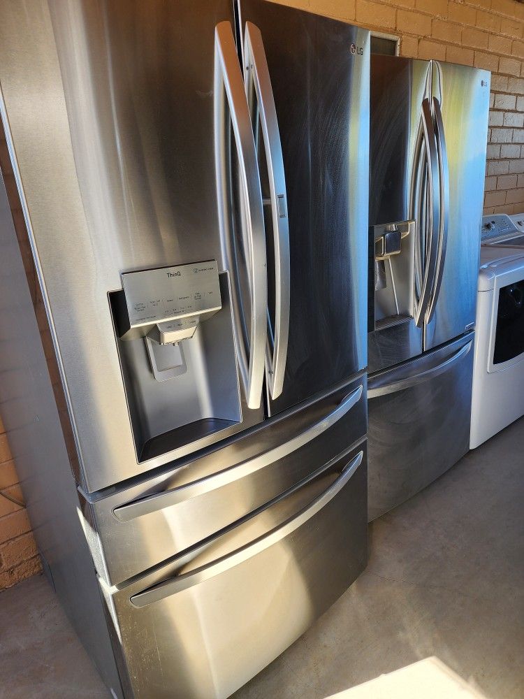 refrigerator LG 5door stainless steel 