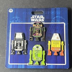 Disney Pins Star Wars Droid Factory Droid Limited Release Pin Set Of 4 Halloween
