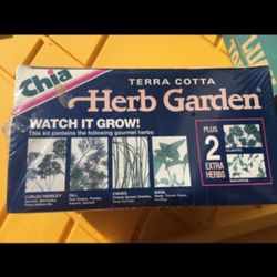 Chia Terra Cotta Herb Garden.