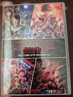 Stranger things season 1-4 DVD Set. 11 Disc.
