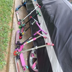 Two Wheel Scooters $15 Each