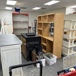 Free Shelves, Counters & Dresser