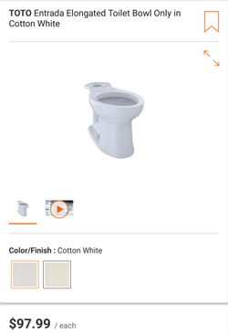2 piece toilet, (toilet seat no included but I have them for sale as well)