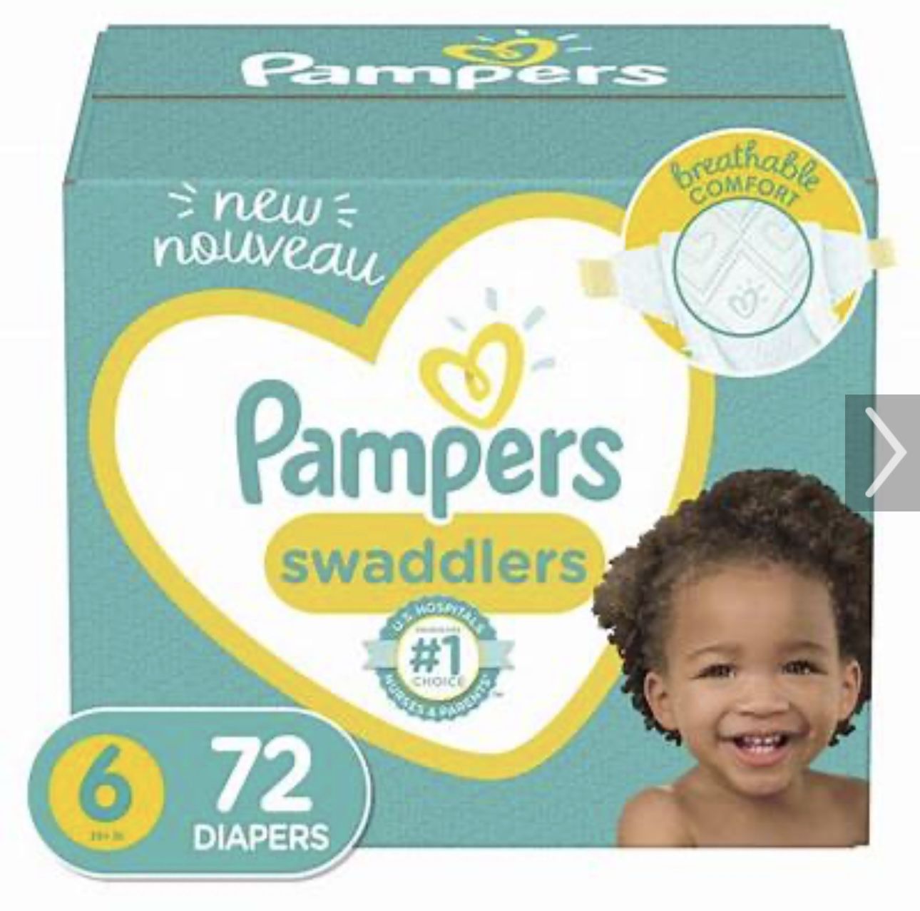 Pampers Swaddlers Diapers Size 6