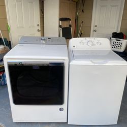 WASHER GE AND DRYER SAMSUNG ELECTRIC ⚡️