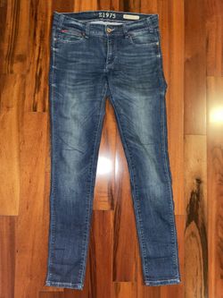 ZARA Women Z1975 Mid Rise Skinny Jeans Size 6 US 38 Euro