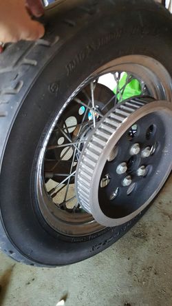 99 Harley softail.rear rim
