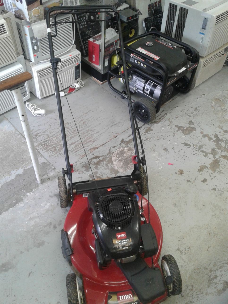 Toro 22" 149cc Kohler Low Wheel Variable Speed Gas Walk Behind Self