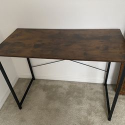 Dark Wood Desk