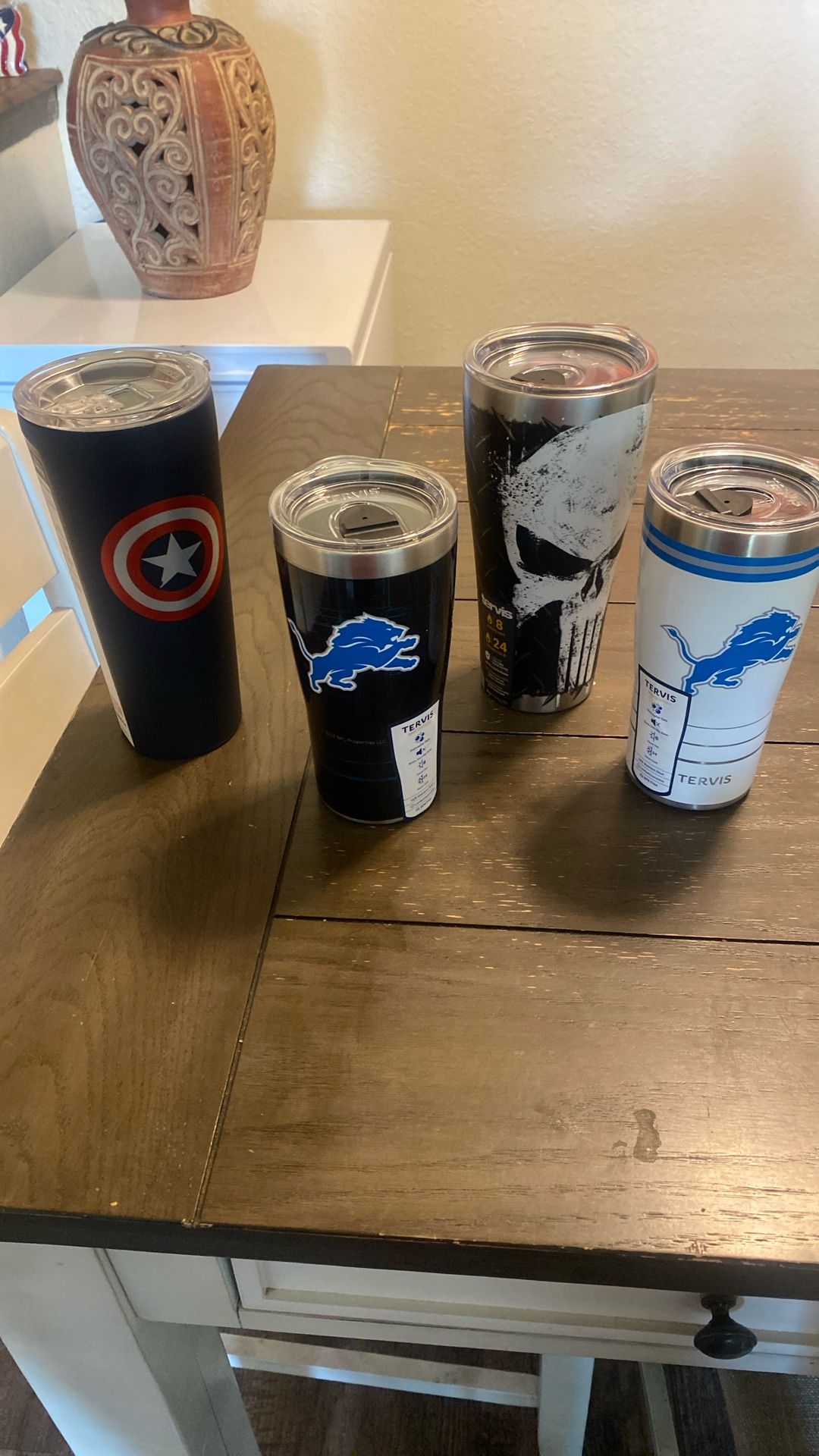 Brand new tumblers