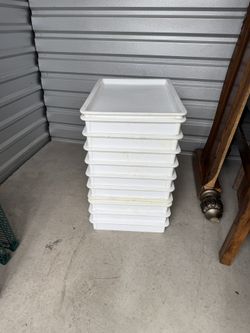 Stackable Pizza Dough Bins