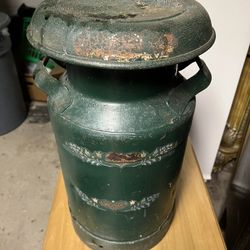 Old milk container