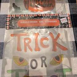 Halloween Gel Stickers