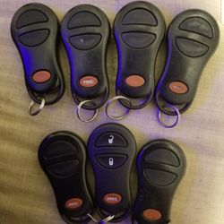 1999 to 2005 Dodge Key Fobs