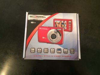 BELL HOWELL Digital stIII & Video Camera s16 Slim 16 Mega Pixel 4x Digital Zoom 2.7” Screen Display 10 picture Modes SDHC SD/SDHC Expandable 30EPS Mo
